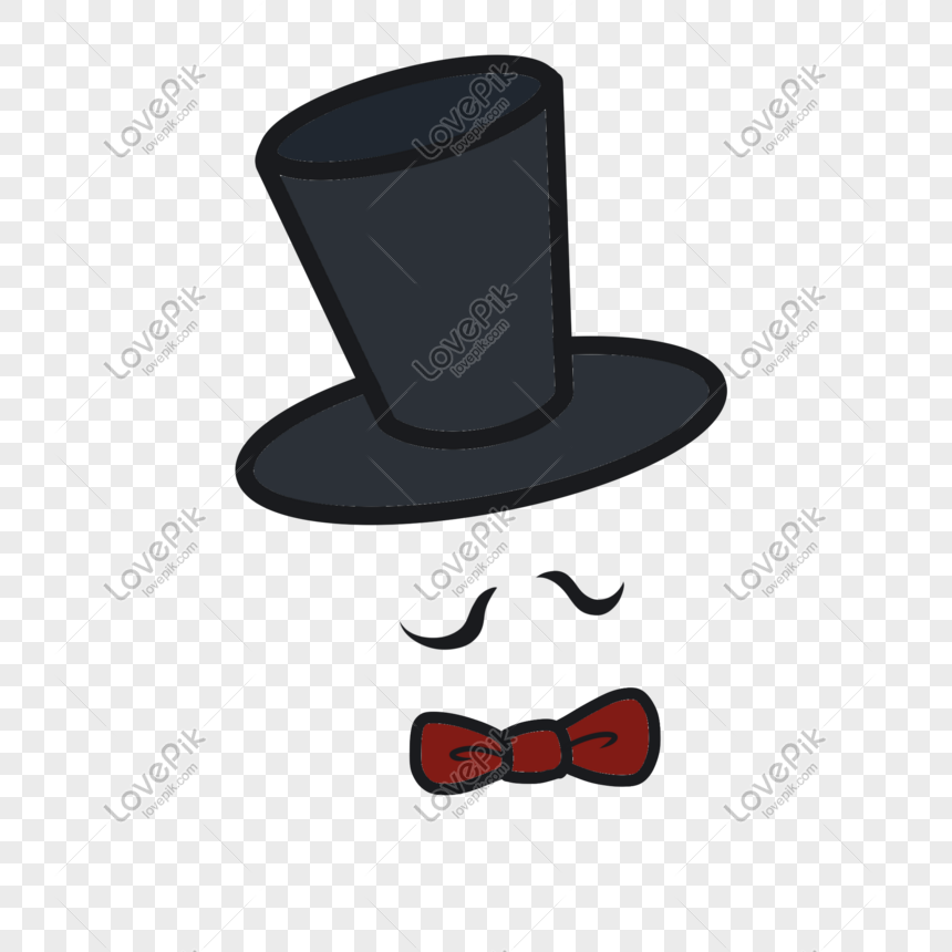 top hat bow