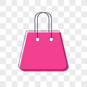 Shopping Bag Icon. Linear, Thin Outline. Black Glass Icon With Soft Shadow  On Transparent Background Royalty Free SVG, Cliparts, Vectors, and Stock  Illustration. Image 109973706.