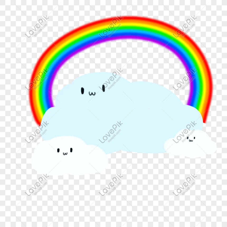 Fondo De Arco Iris De Nubes Imagenes De Graficos Png Gratis Lovepik