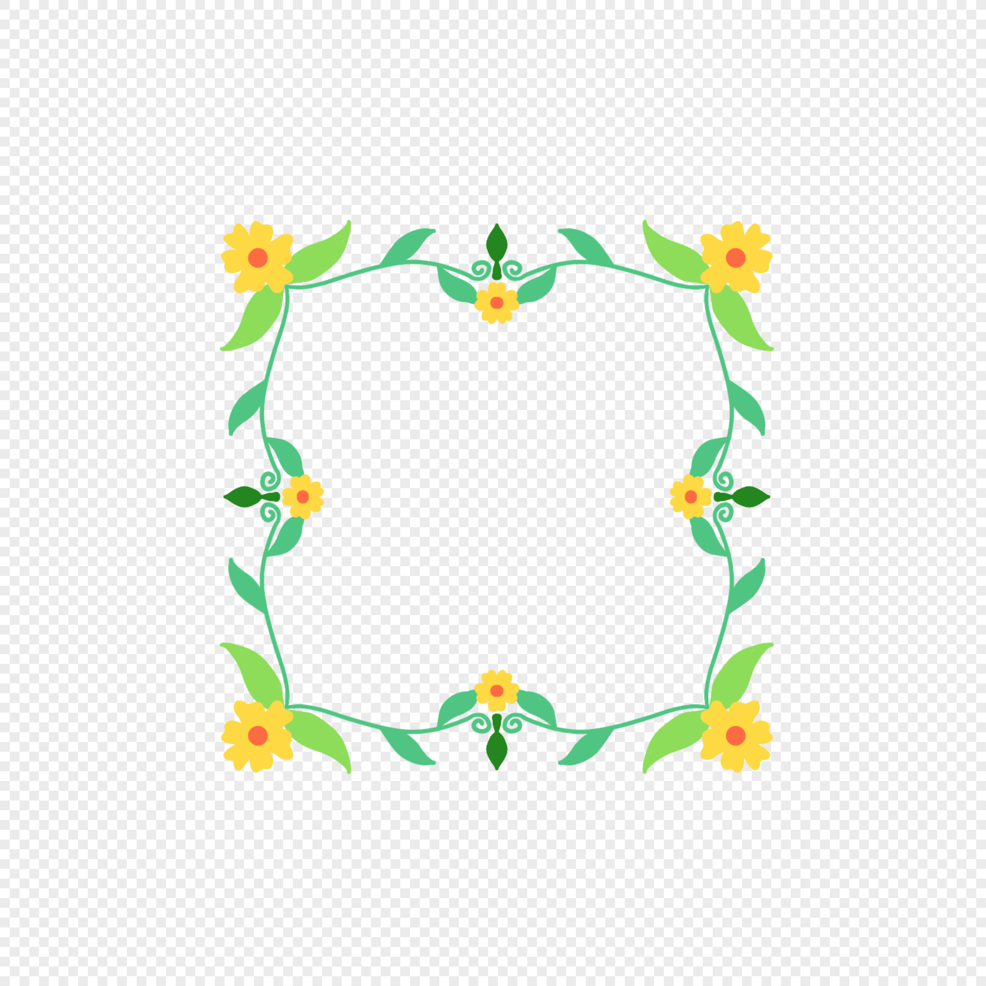 Pattern Border PNG Free Download And Clipart Image For Free Download ...