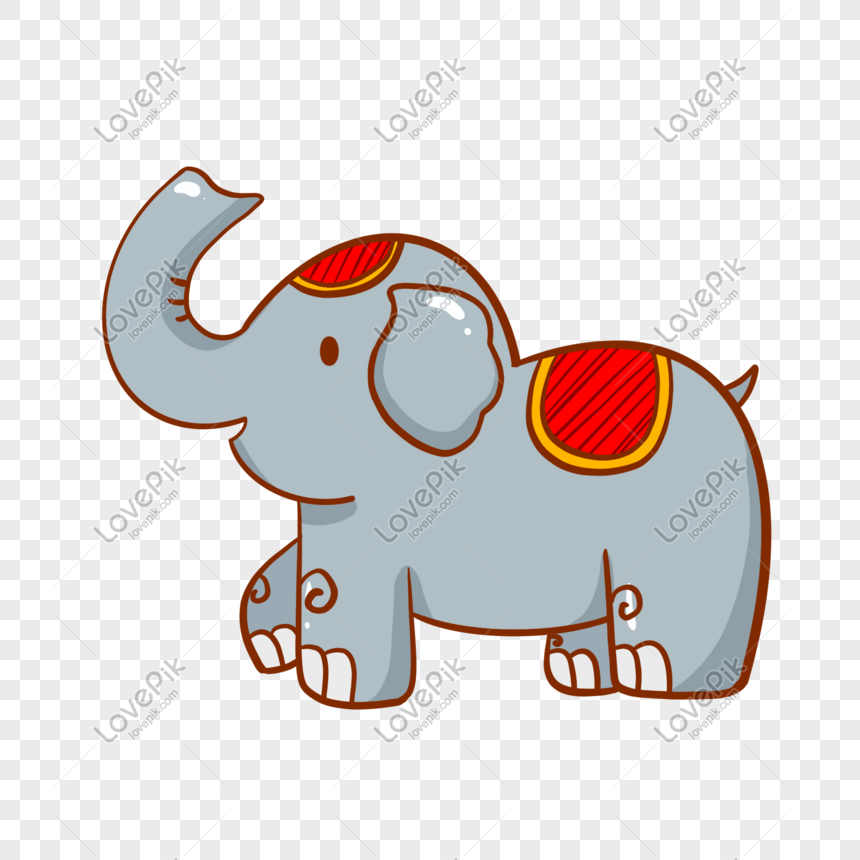 Hand Drawn Cartoon Elephant PNG Hd Transparent Image And Clipart Image For  Free Download - Lovepik | 401375374