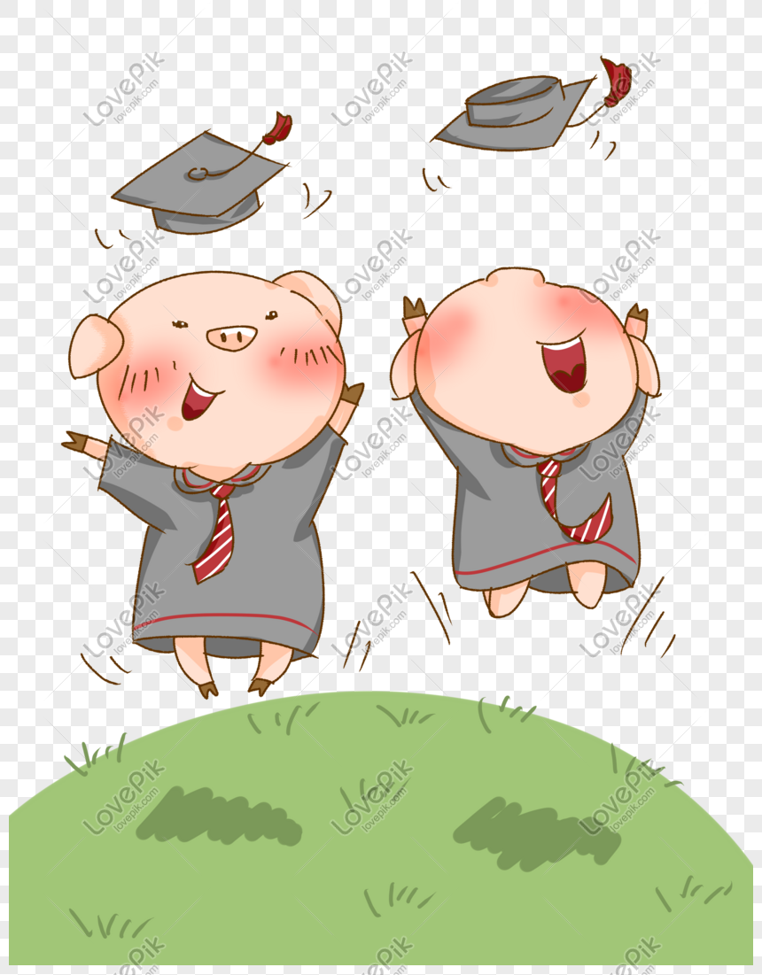 オリジナル卒業シーズン豚豚トス帽子イラストpngイメージ グラフィックス Id Prf画像フォーマットpsd Jp Lovepik Com