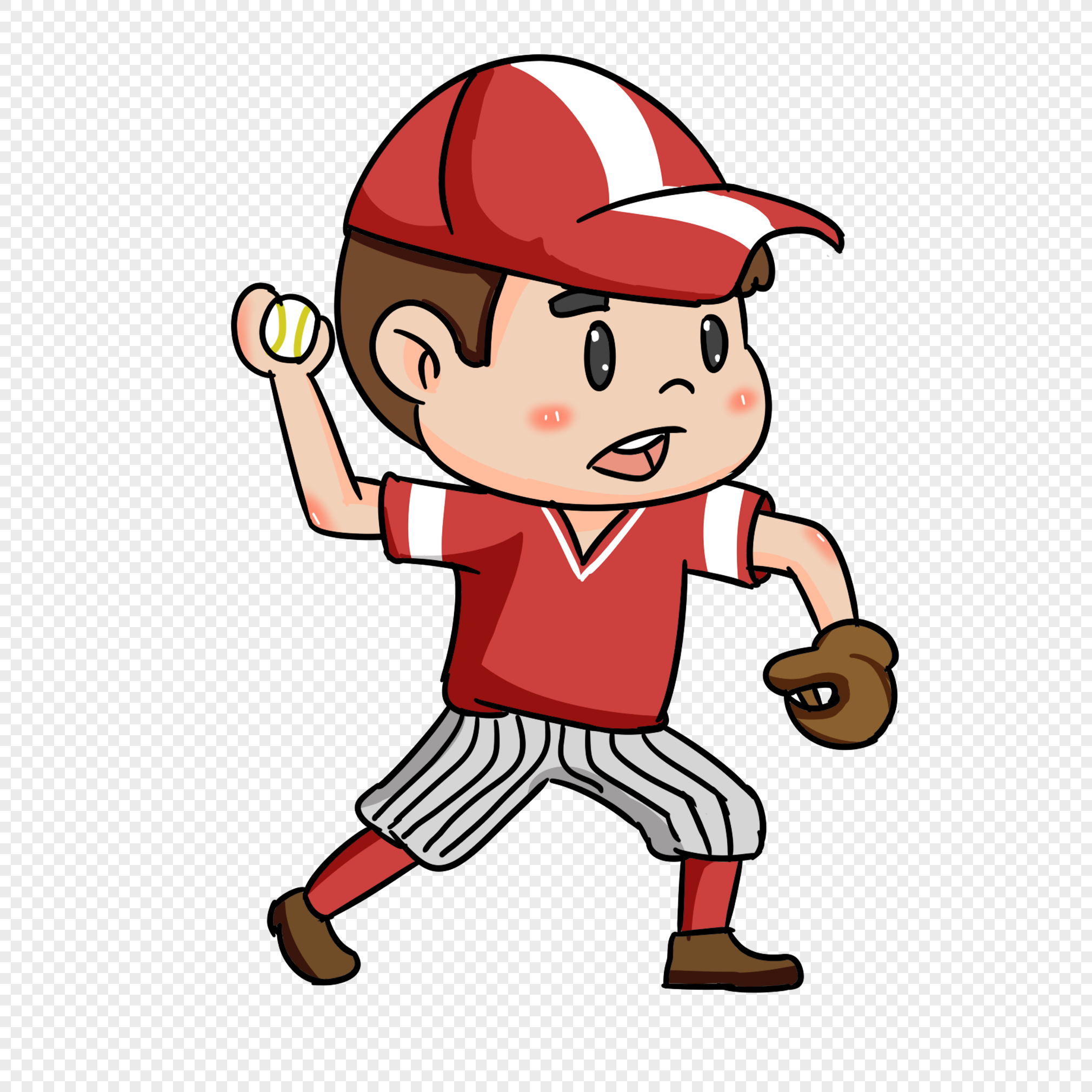 Playing Baseball PNG Transparent Image And Clipart Image For Free ...