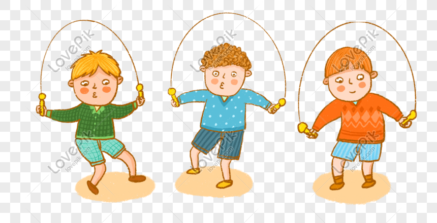 20 Trend Terbaru Gambar  Anak  Bermain Lompat Tali  Kartun 