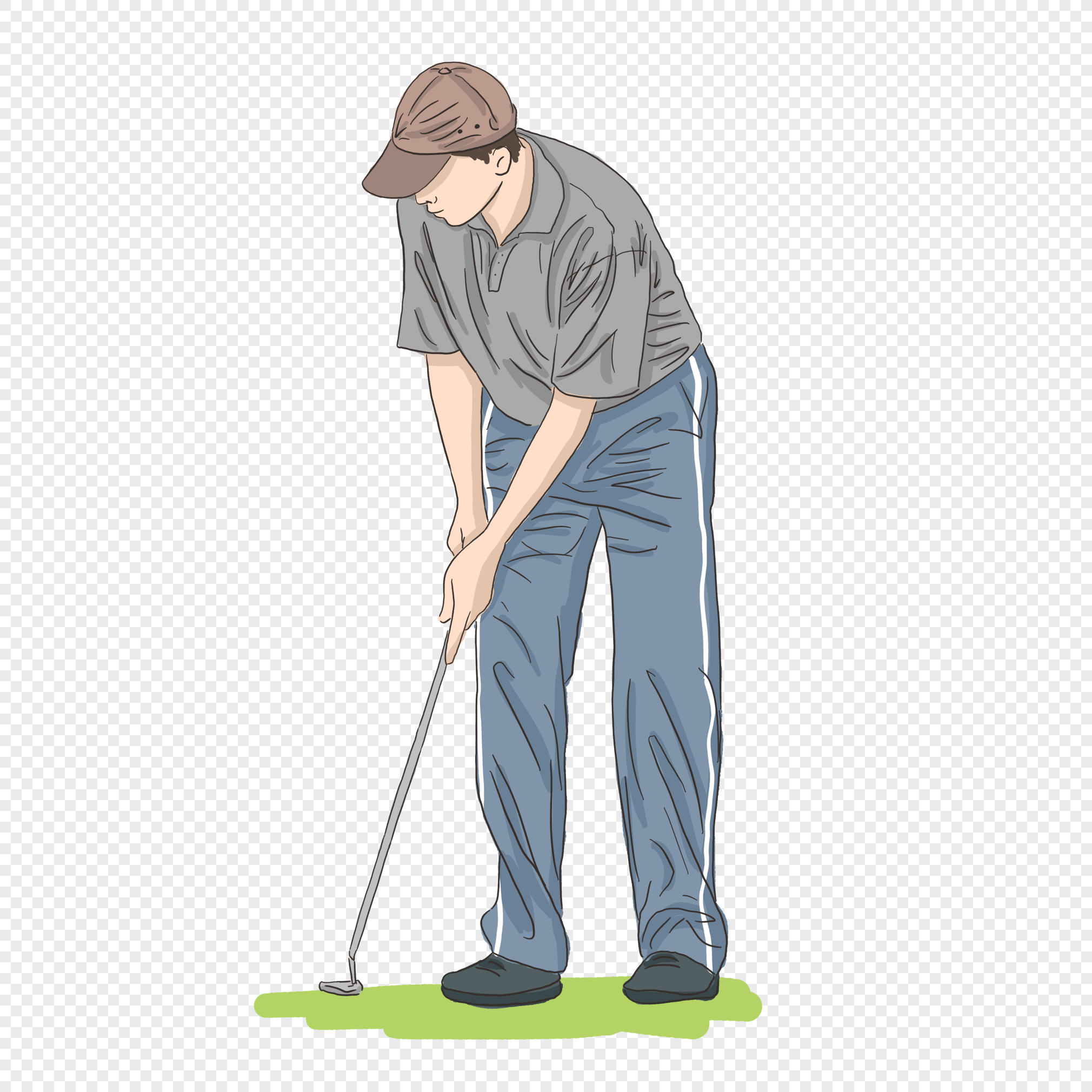 golf clipart png characters