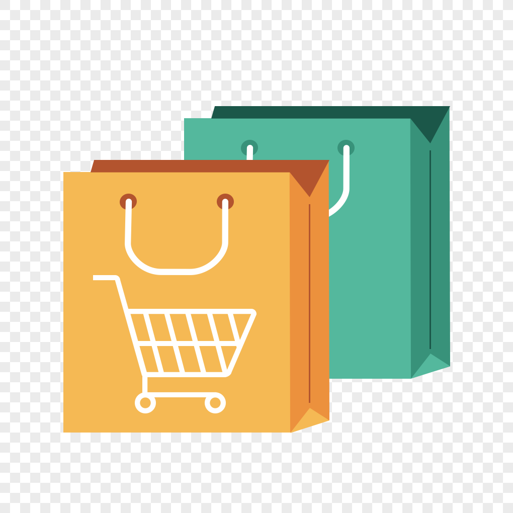 Shopping Bags Icon 19938049 PNG