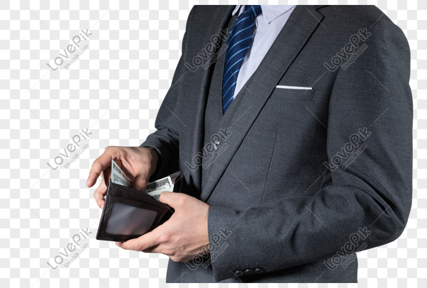 Look Through The Wallet And Count The Money PNG Transparent Image And ...