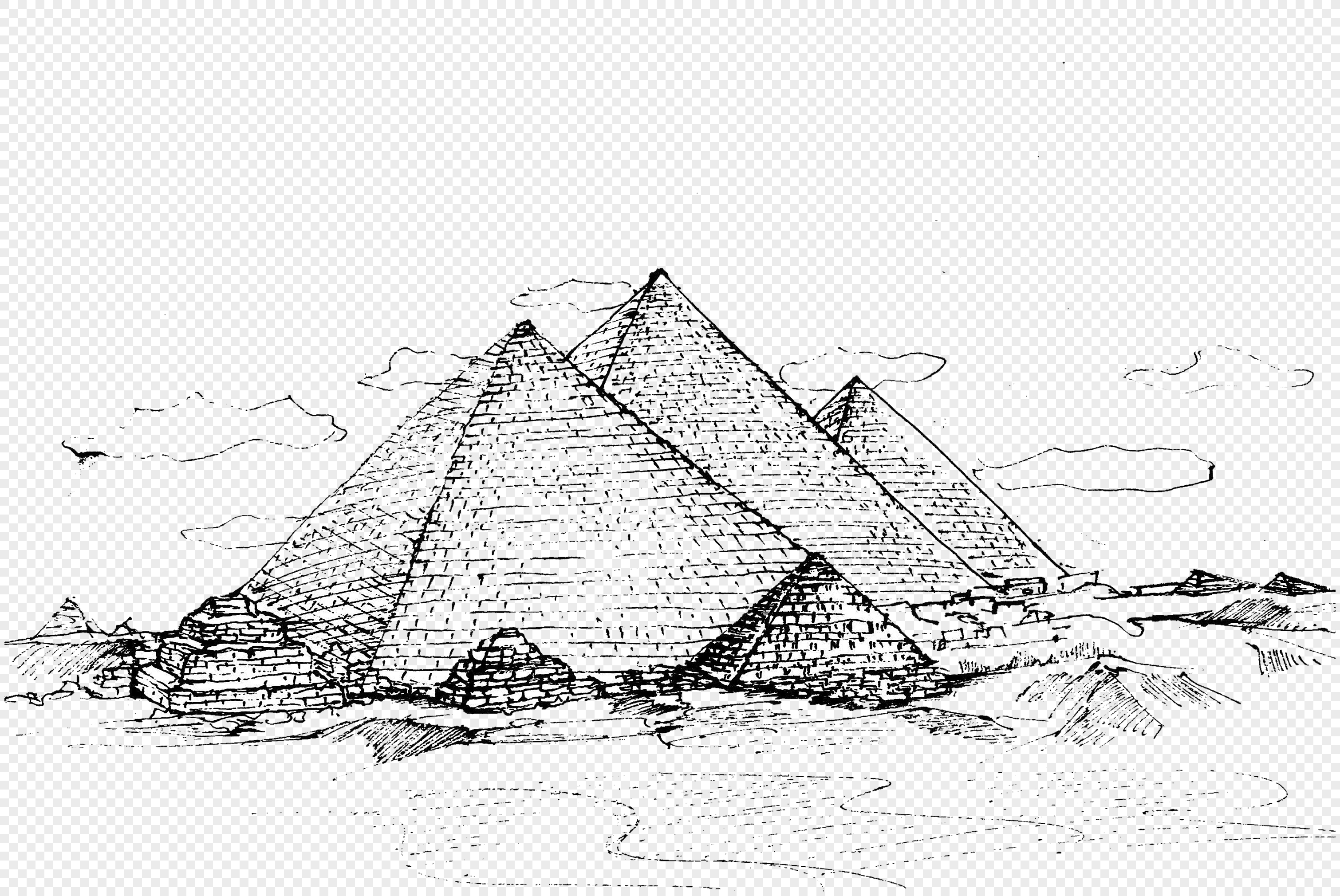 Пирамида в графике