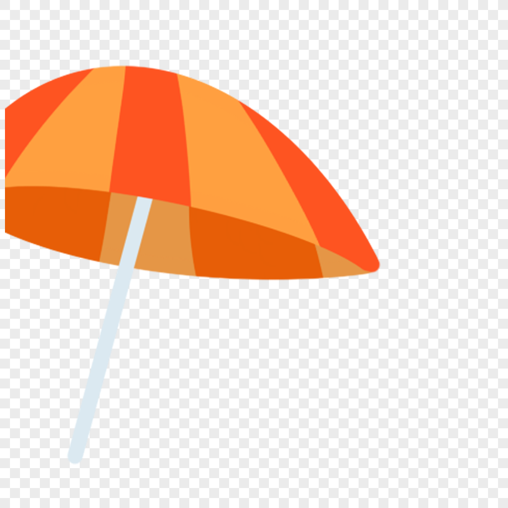 Parasol, Light Maroon, Orange Umbrella, Dark Green PNG Transparent ...