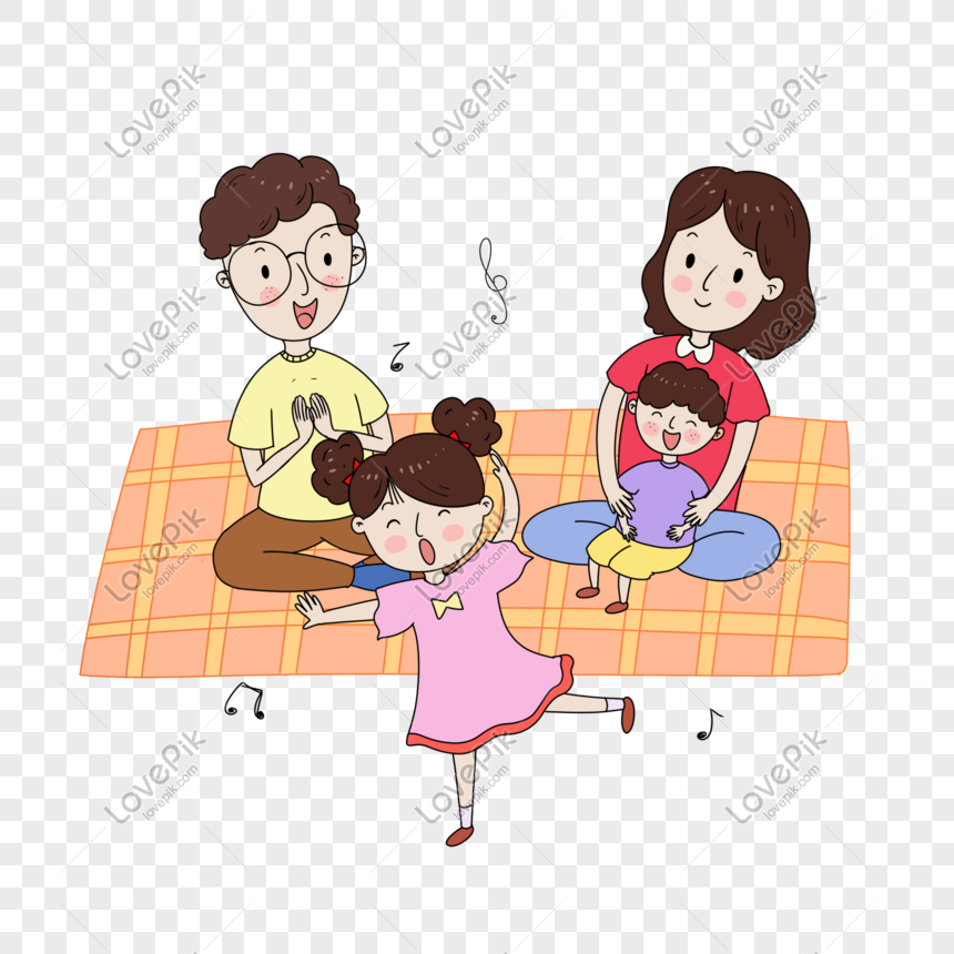 Cartoon Second Child Family PNG Image Free Download And Clipart Image For Free  Download - Lovepik | 401400361