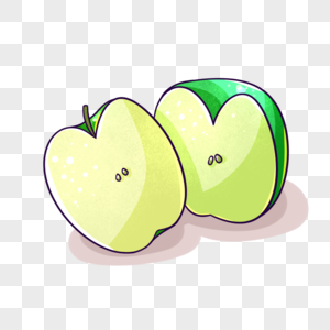 Cut Green Apple Png Image Picture Free Download Lovepik Com