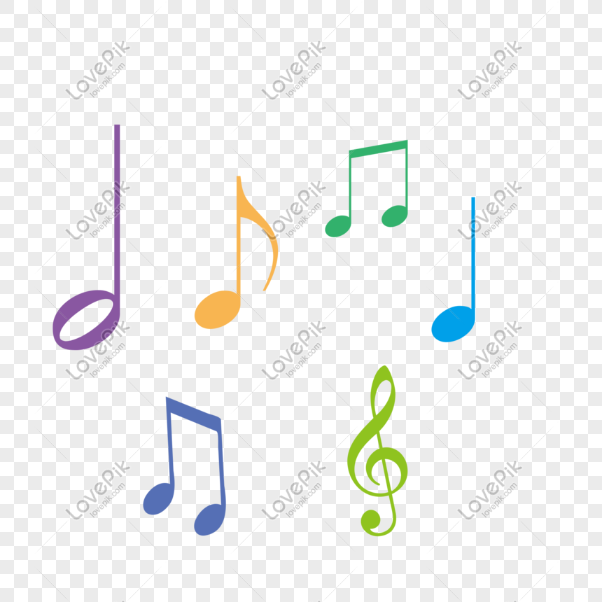 Simbol Simbol Muzik Yang Tidak Teratur Gambar  Unduh