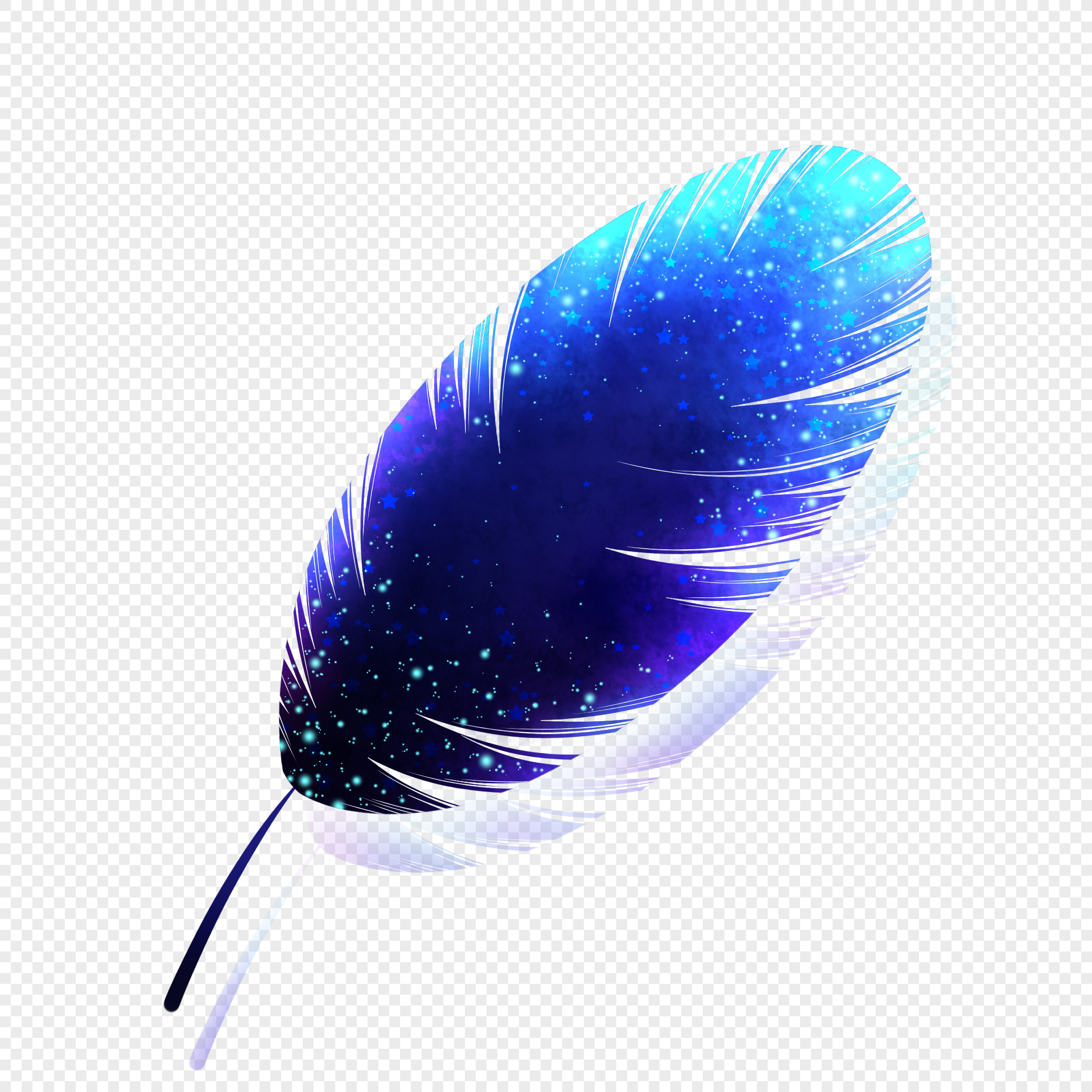 Blue Feathers PNG, Vector, PSD, and Clipart With Transparent Background for  Free Download
