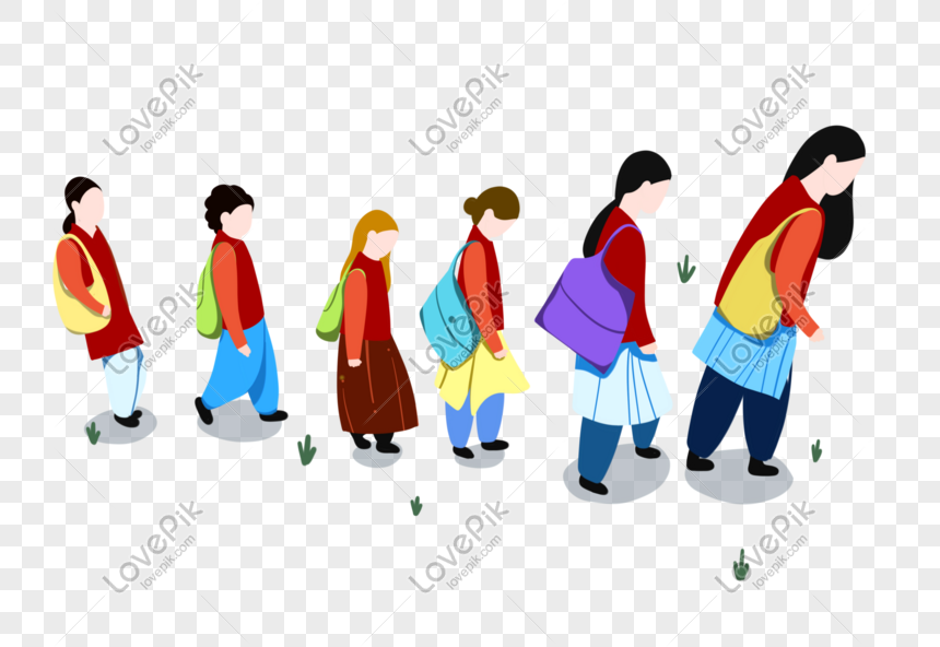 People Lined Up Png Image Psd File Free Download Lovepik