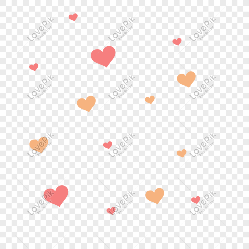 Hand Drawn Wind Love Floating Heart Shape Png Image Picture Free Download Lovepik Com