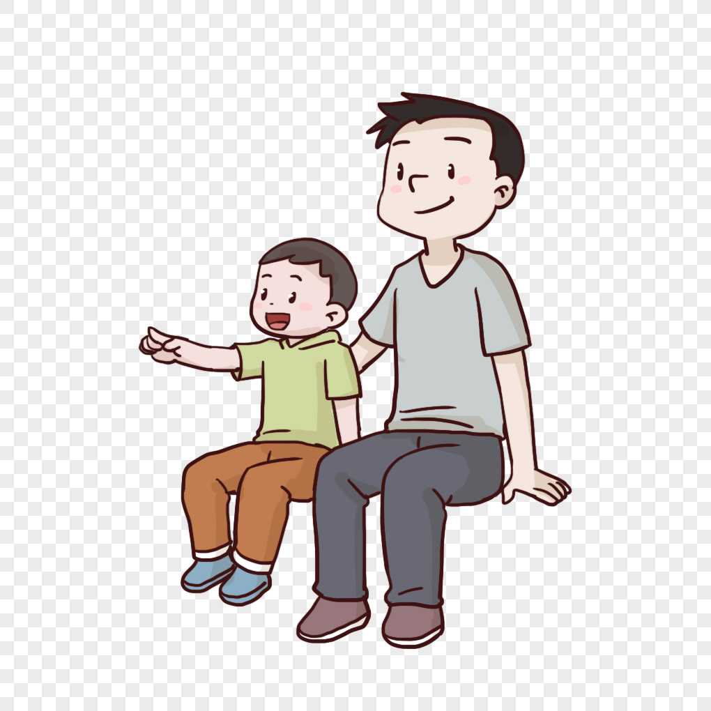 Dad And Son PNG Images With Transparent Background | Free Download On  Lovepik