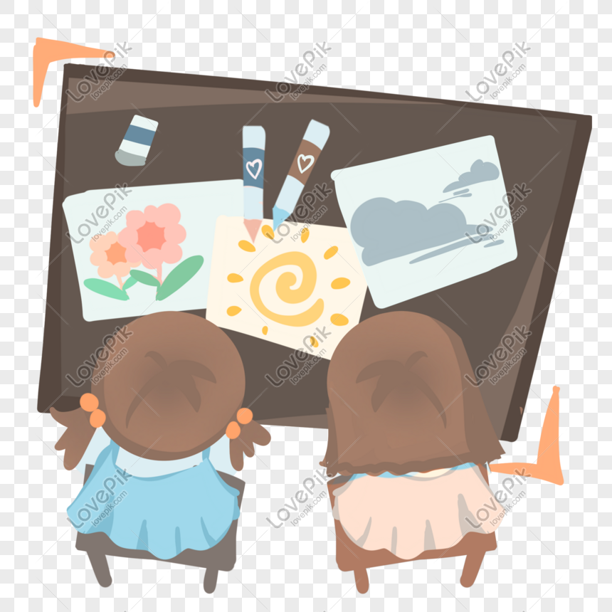 Childrens Drawing Training Class PNG Image u0026 PSD File Free 