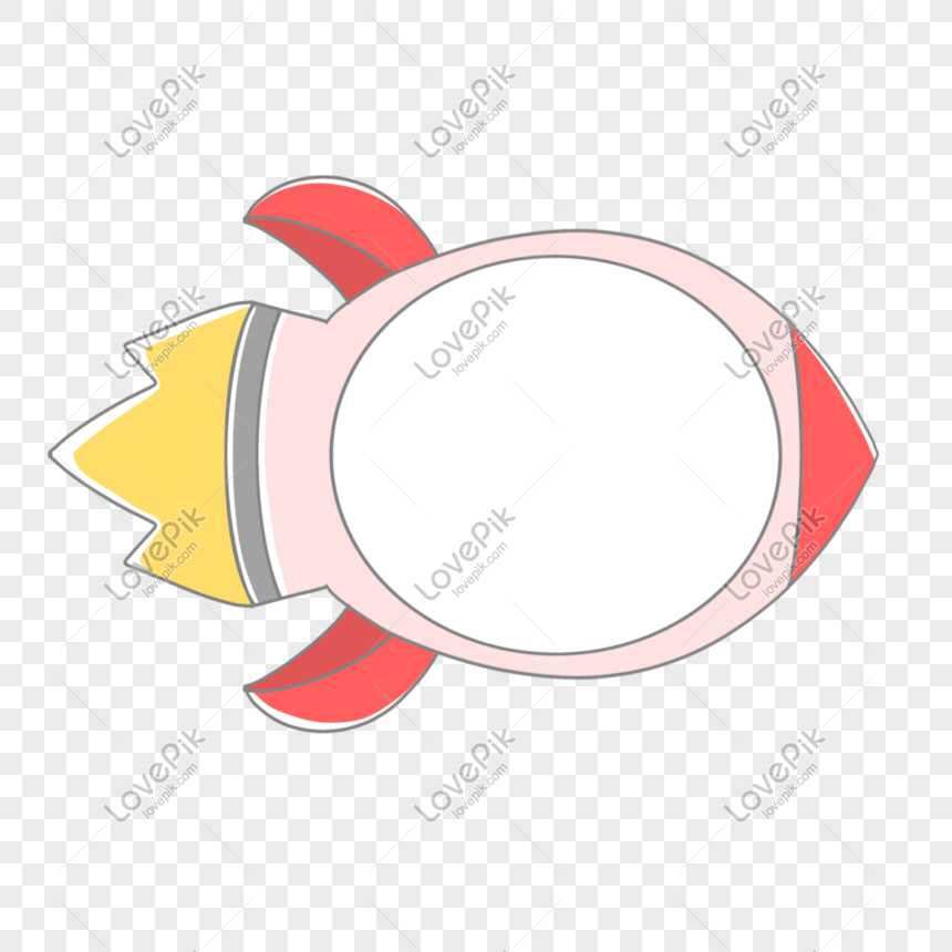 cute cartoon rocket text box border png image picture free download 401434014 lovepik com cute cartoon rocket text box border png