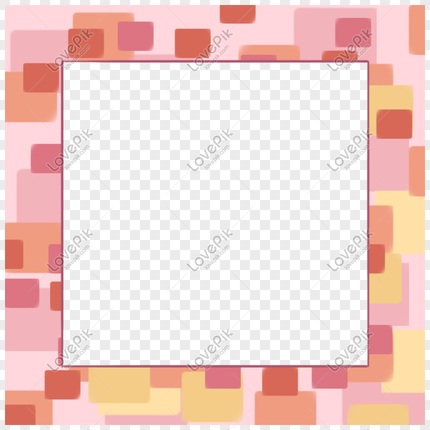 色付きの正方形の枠線イメージ グラフィックス Id Prf画像フォーマットpsd Jp Lovepik Com