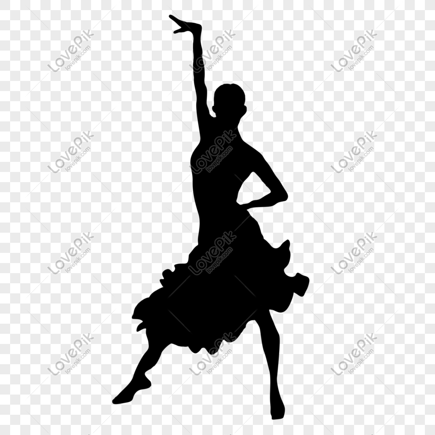 ダンスの女の子のシルエットイメージ グラフィックス Id Prf画像フォーマットpsd Jp Lovepik Com