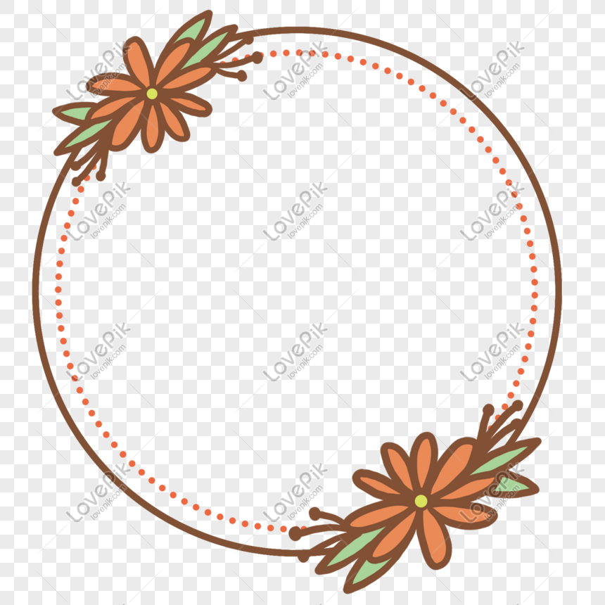 Hand Drawn Fresh Plant Vegetation Floral Border PNG Hd Transparent ...