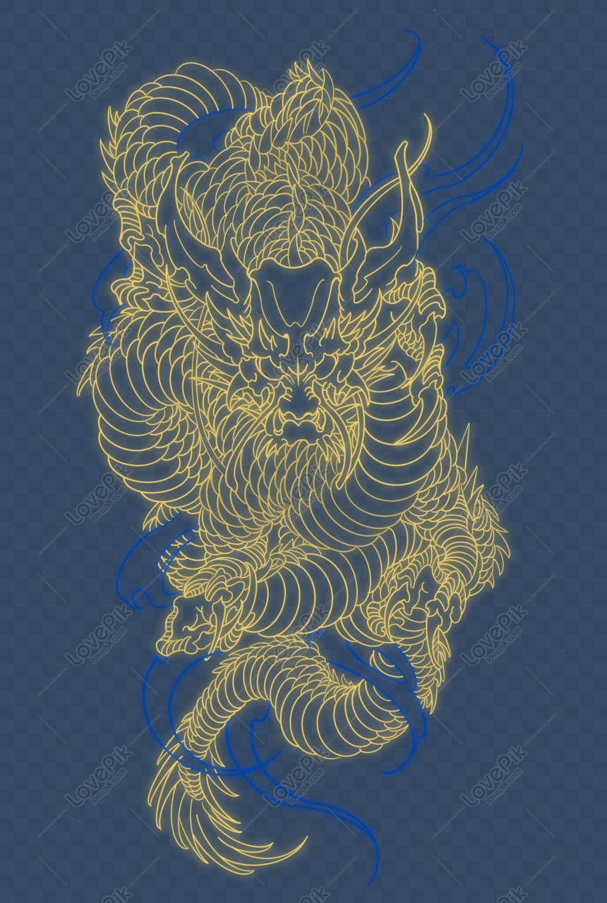 dragon pattern