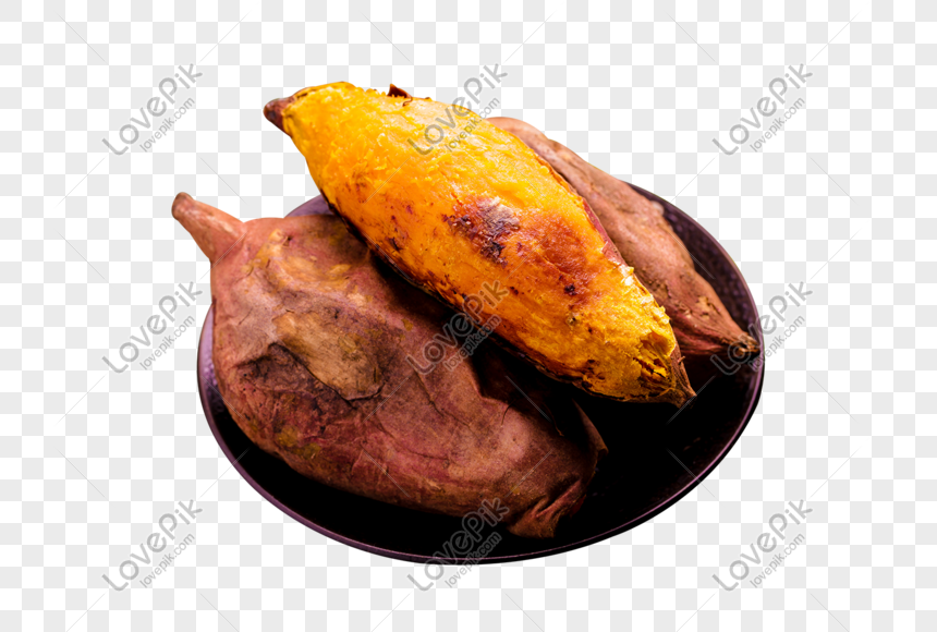 a plate of baked sweet potatoes png image picture free download 401448887 lovepik com baked sweet potatoes png image picture