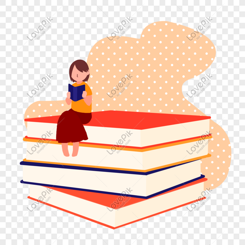 Book Pile Png Image Psd File Free Download Lovepik