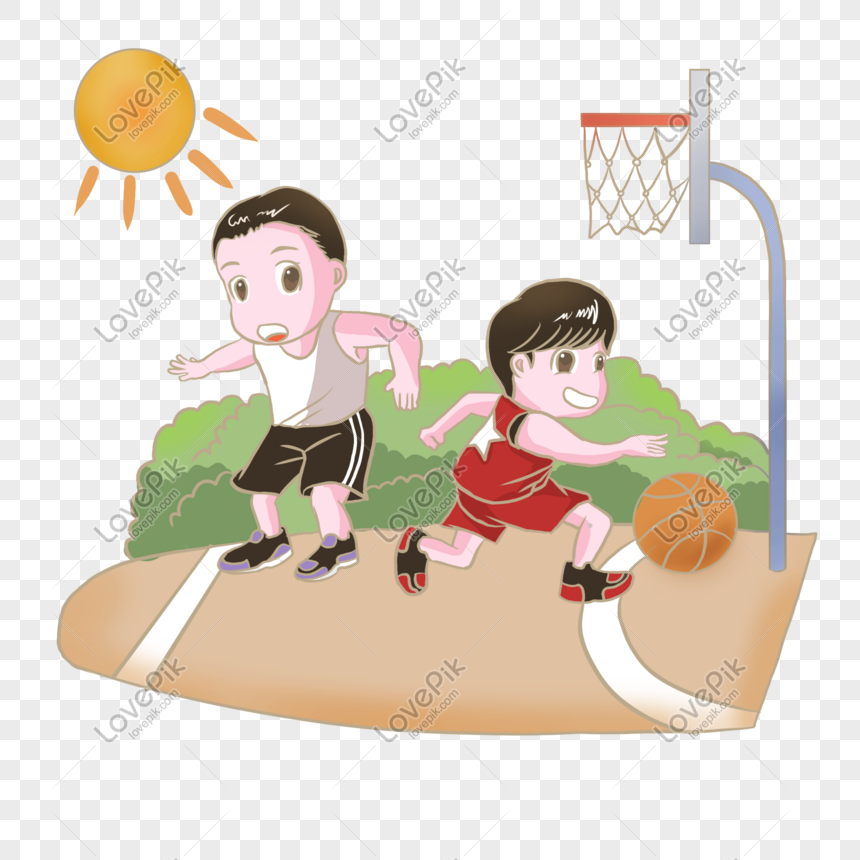 He likes playing play basketball. Мальчик играет в баскетбол картинка. Мальчик играет в баскетбол рисунок. Children playing Basketball. The boy Play Basketball PNG.