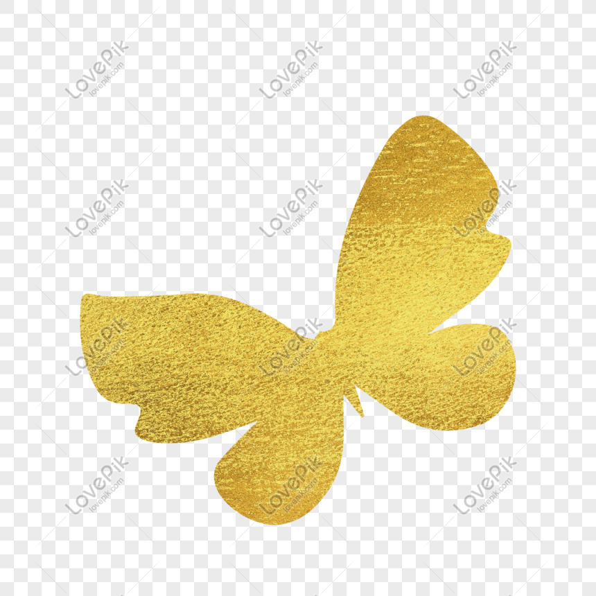 Golden Butterfly Paper Cut Png Image Psd File Free Download Lovepik