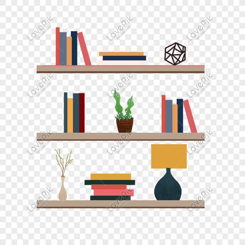 Bookshelf Png Image Picture Free Download Lovepik Com