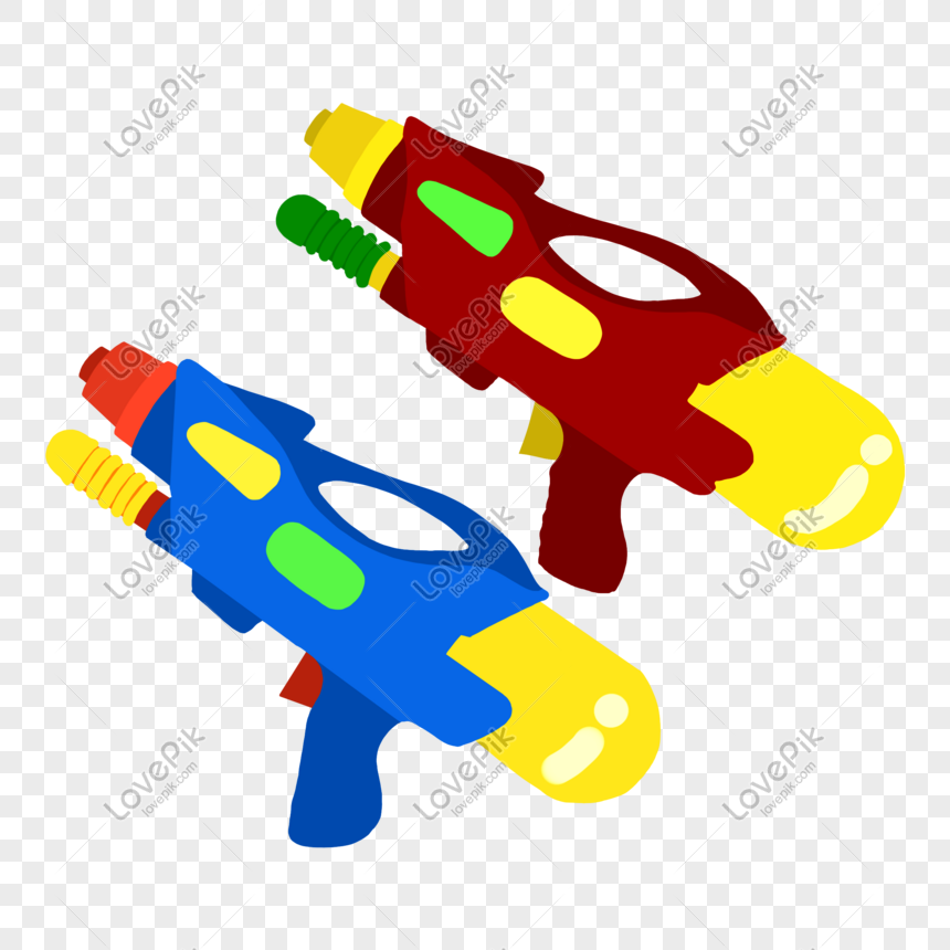 Red Blue Water Gun Free PNG And Clipart Image For Free Download ...