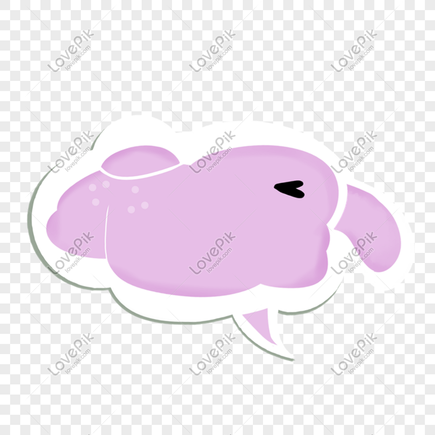 Animal Cute Hand Drawn Dialog Png Image And Clipart Image For Free 