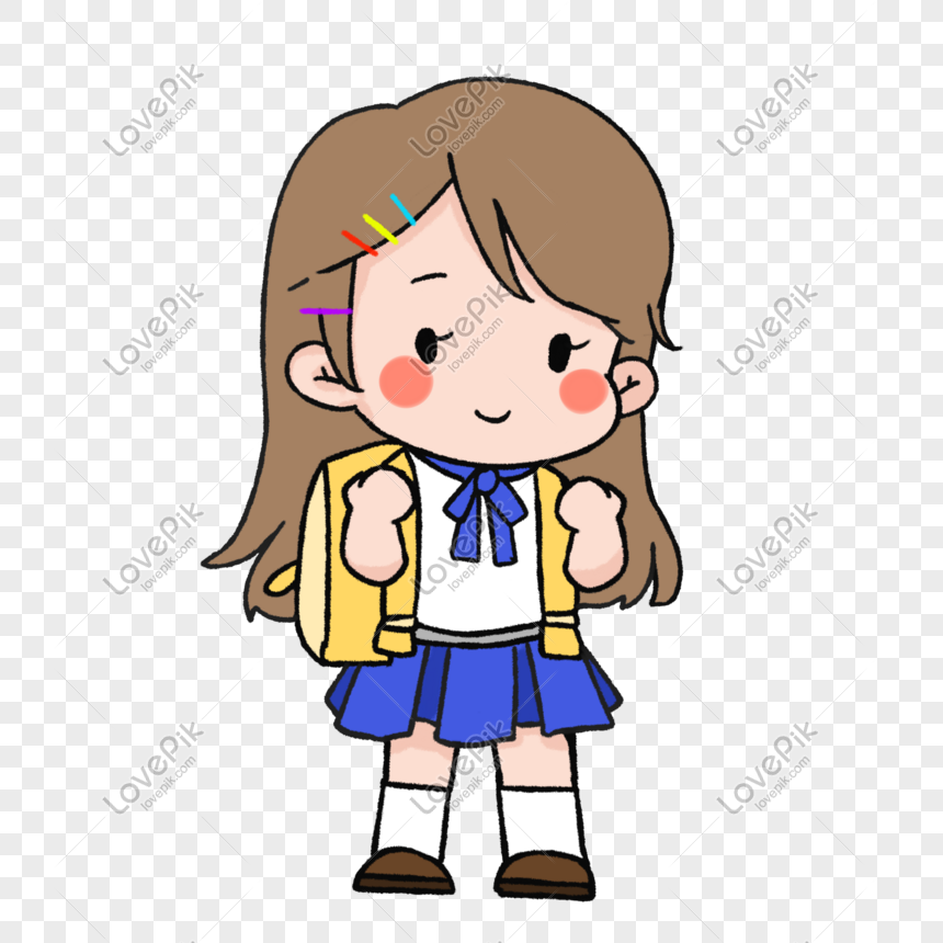 Female classmates backpack png image_picture free download 401472255 ...