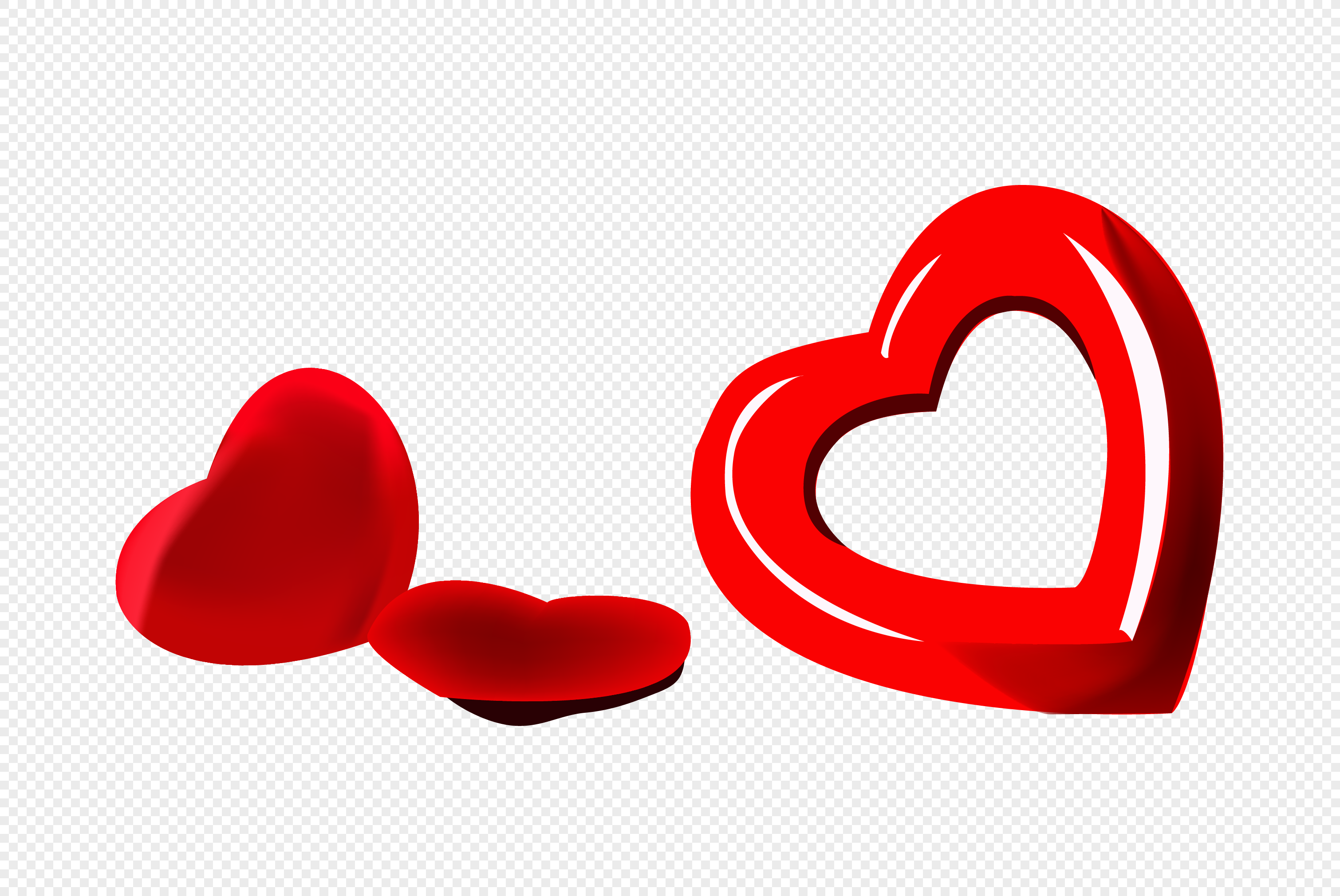 Two hearts png images