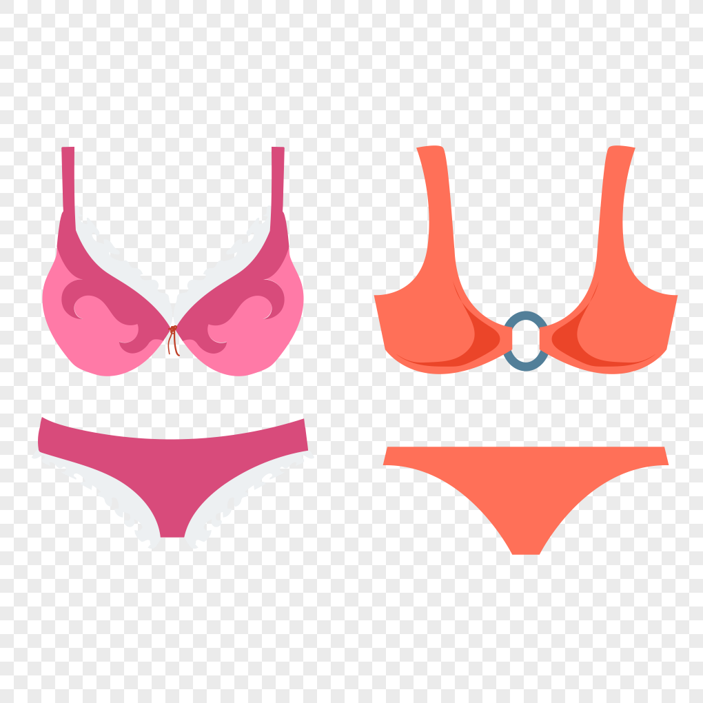 Pink women briefs with polka dots a bow Royalty Free Vector