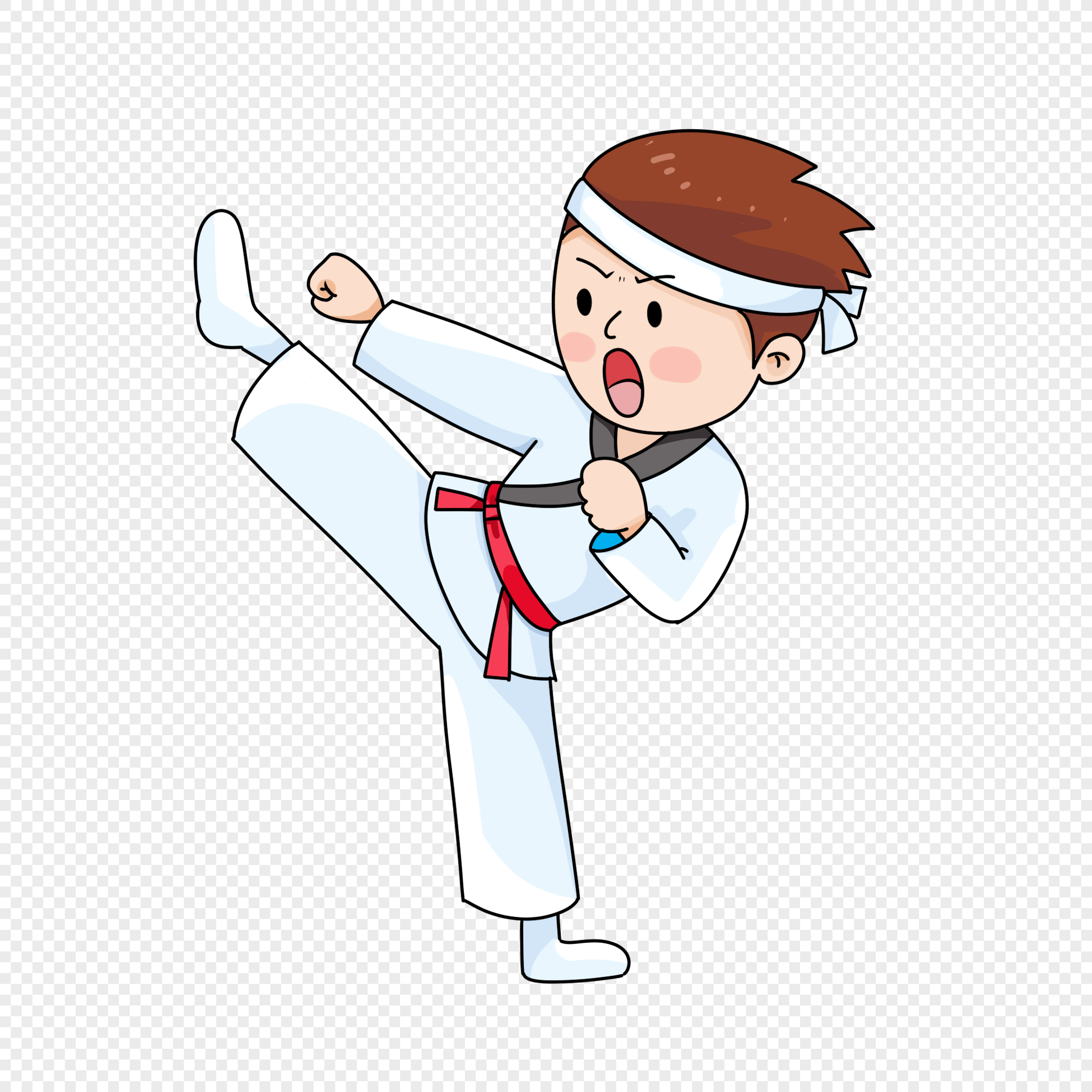 Imagen De Taekwondo Animado