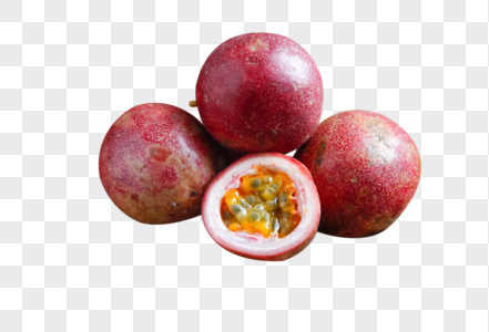 Passion fruit red fruit png. 