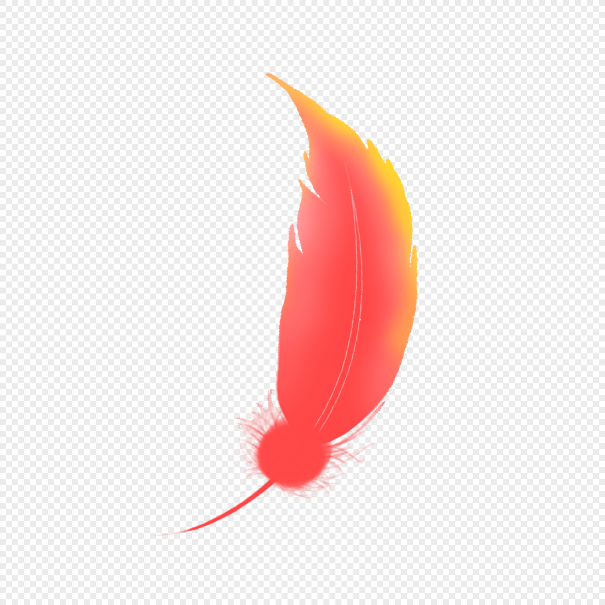 Cartoon red feather png image_picture free download 401491100_lovepik.com