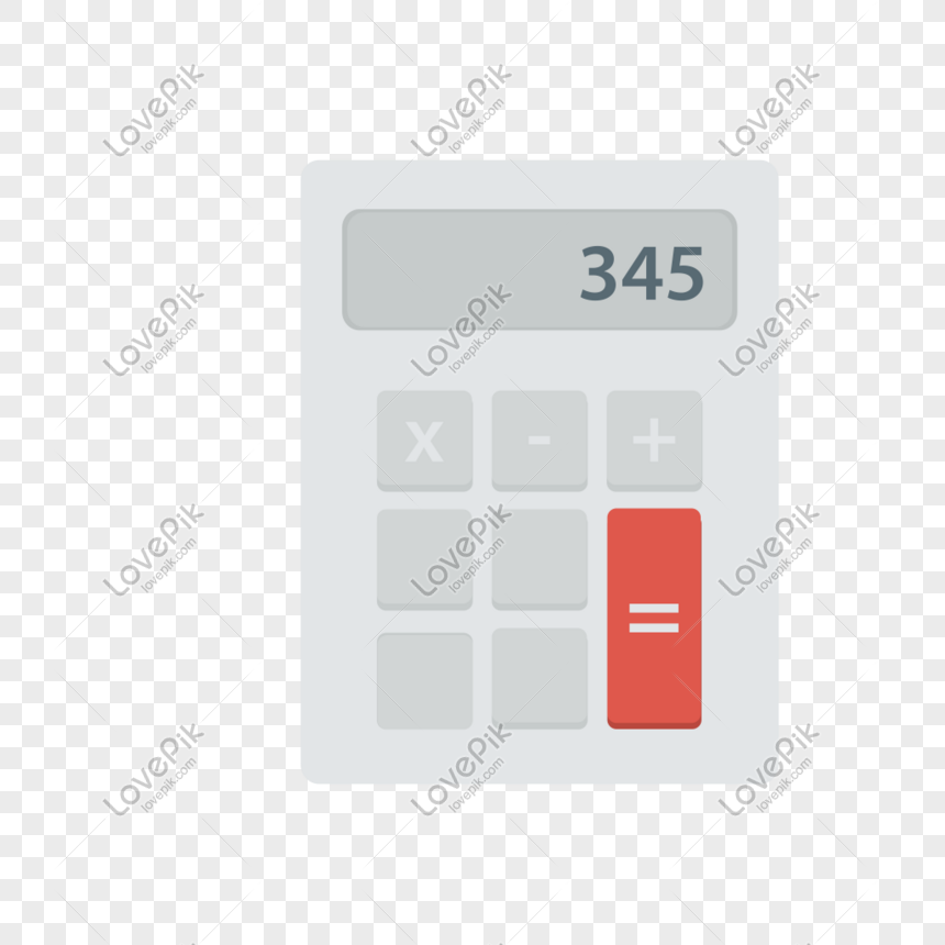 Calculator Icon Free Vector Illustration Material Png