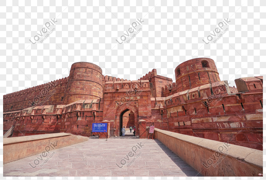 Red Fort Agra India Free PNG And Clipart Image For Free Download - Lovepik  | 401492979