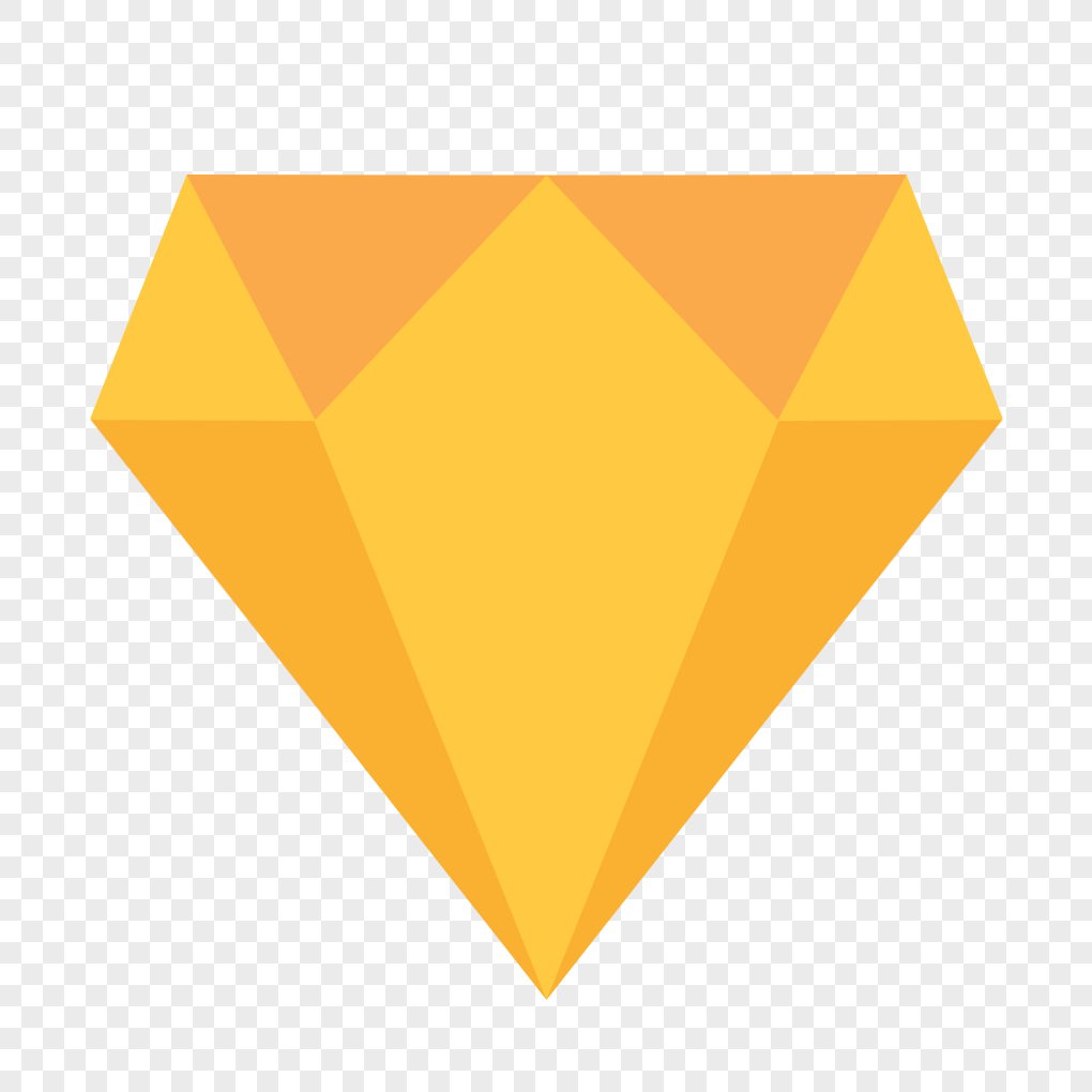 Yellow Diamante Icon Libreng Vector Illustration Material Larawannumero Ng Graphicsformat Ng 