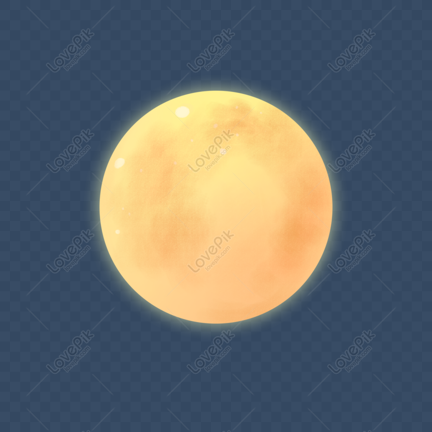 黄色い丸い月イメージ グラフィックス Id Prf画像フォーマットpng Jp Lovepik Com