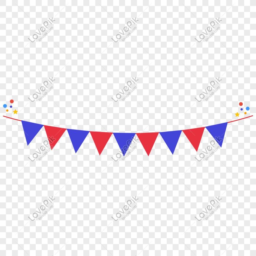 Pennant National Color Traditional Decoration Side Bunting Red A PNG  Transparent Background And Clipart Image For Free Download - Lovepik |  401500190