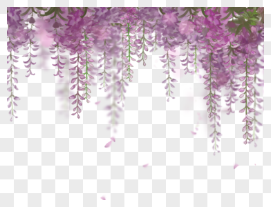 Dream Wisteria Flowers Png Images With Transparent Background Free Download On Lovepik Com