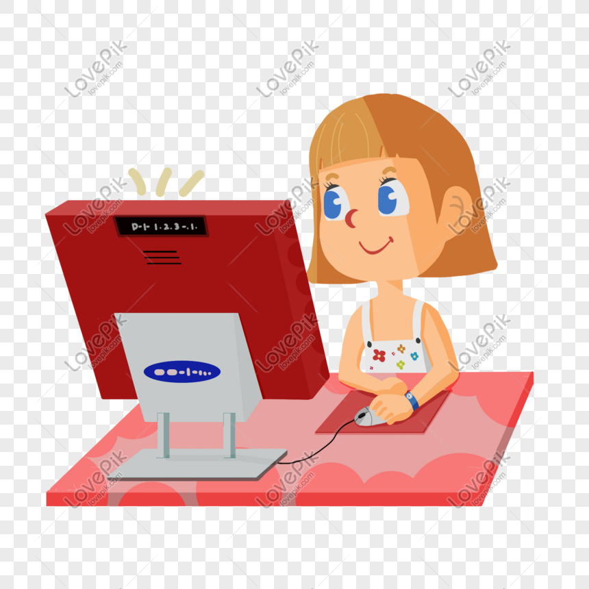 computer training cartoon