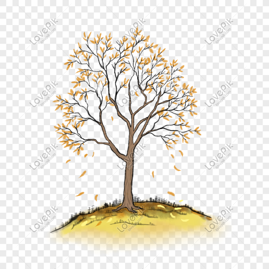 طريقة رسم شجرة خريف Shajara