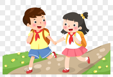 School Boy And Girl Png Image Psd File Free Download Lovepik