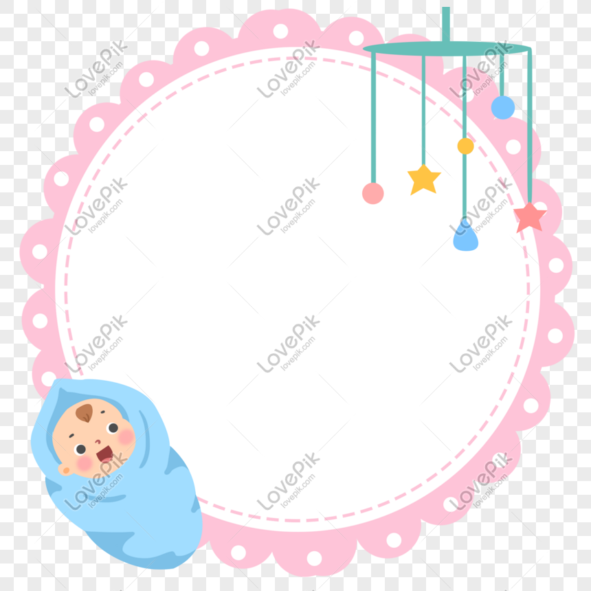 Photo De Arriere Plan De Bordure Decorative Pour Bebe Dessin Anime A La M Numero De L Image Format D Image Psd Fr Lovepik Com