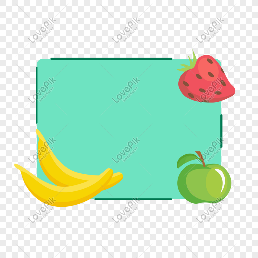 Fruit Border PNG Image And Clipart Image For Free Download - Lovepik ...
